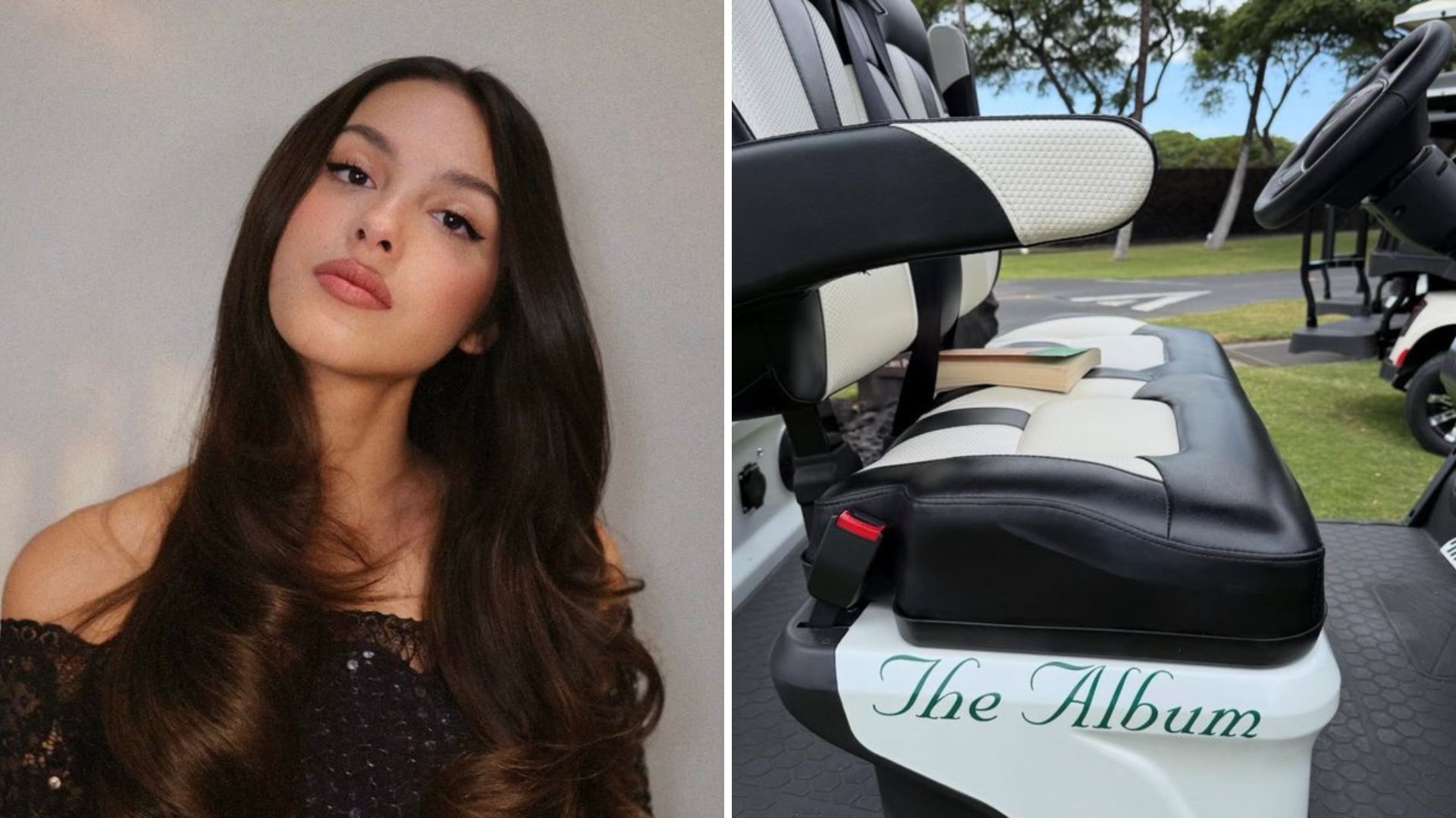 Popstar Olivia Rodrigo Teases New Album with Golf Cart