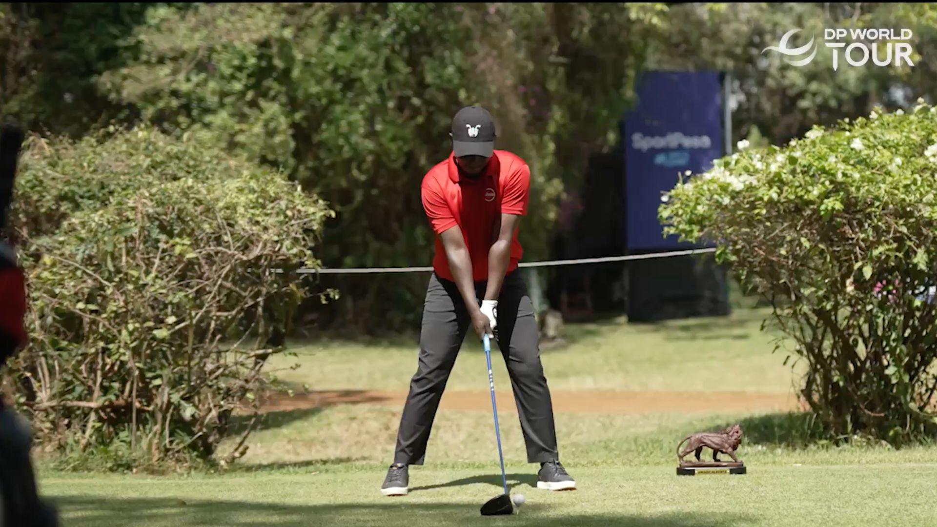 Celestin Nsazuwera becomes the first player ever out of Rwanda to make his debut on the DP World Tour (photo: x.com)