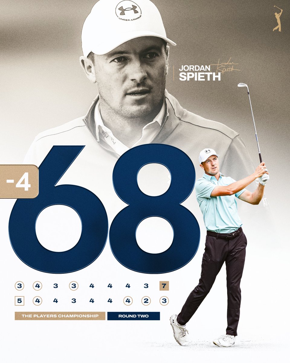Spieth Shines on Friday at THE PLAYERS Championship