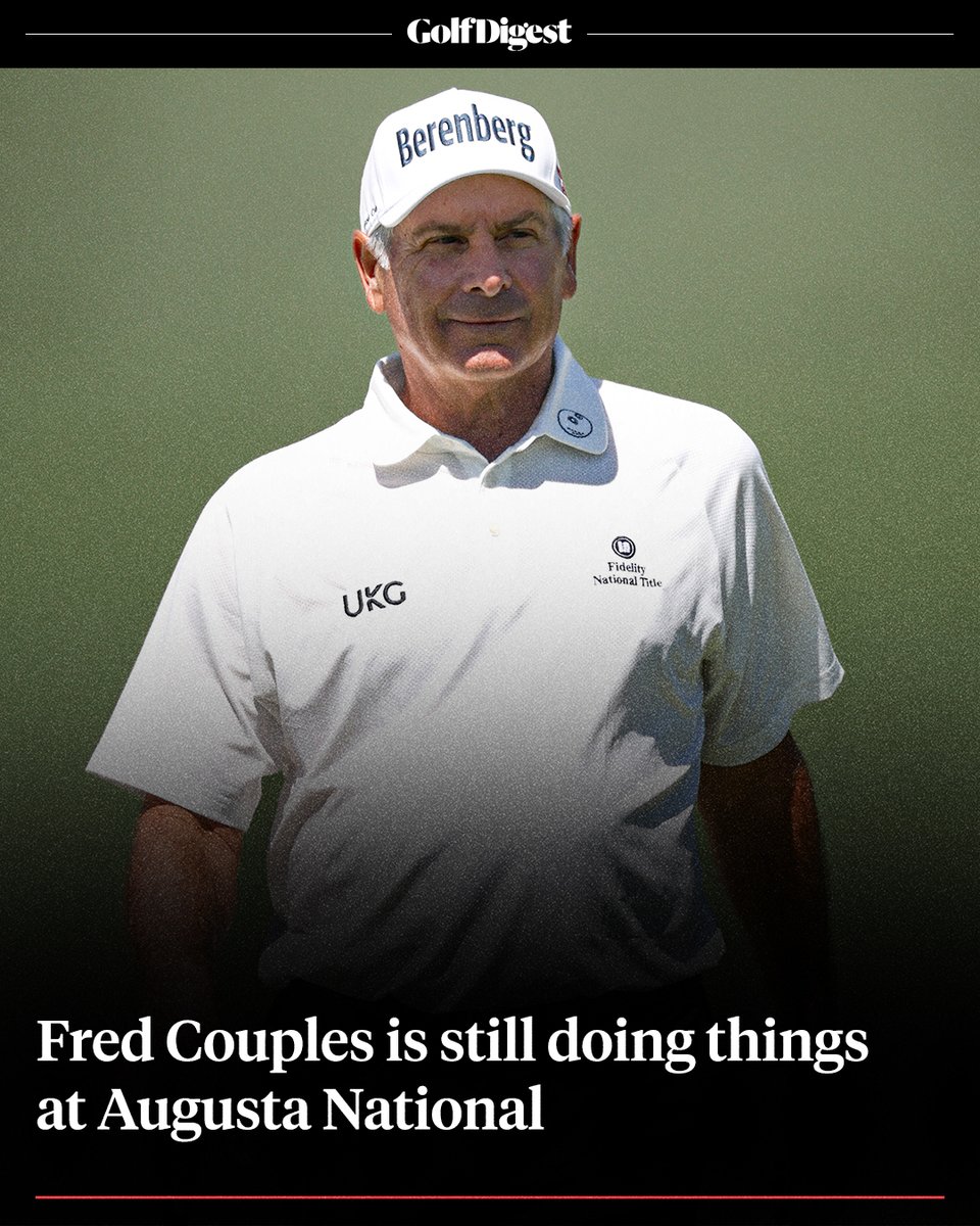 Fred Couples Turns Back the Clock at Masters